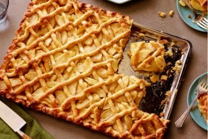 Thumbnail for Love Apples Then Why Not Make This Lattice Apple Sheet Pie