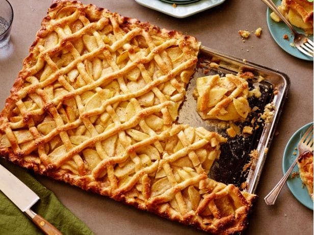 Love Apples Then Why Not Make This Lattice Apple Sheet Pie