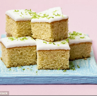 Mary Berry's Wonderful Iced Lime Tray Bake