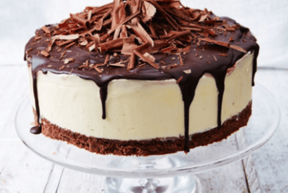 Thumbnail for Black Forest Frozen Cheesecake Recipe
