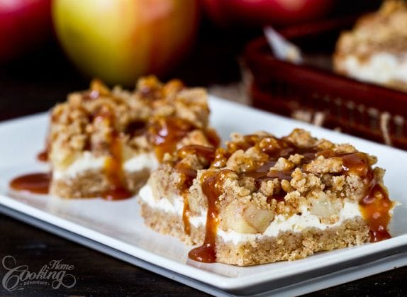 A Really Yummy Caramel Apple Cheesecake Bars Recipe