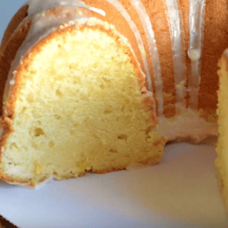 Lemon Cream Cheese Pound Cake
