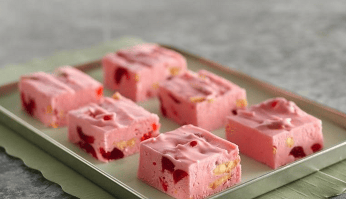 A Really Easy To Make Cherry Almond Fudge Recipe