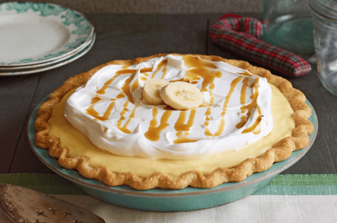 A Bourbon Caramel Banana Cream Pie Recipe