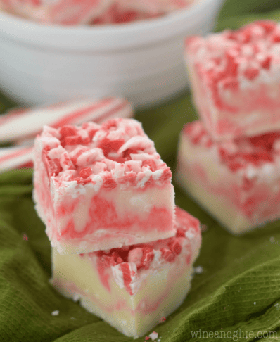 Candy Cane Fudge Recipe