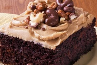 Thumbnail for Delicious Looking Chocolate Sheet Cake With Brown Sugar Frosting