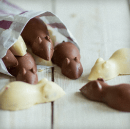 Thumbnail for Chocolate Nutella Mice To Make