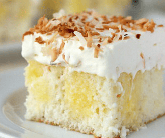 Thumbnail for A Wonderful Triple Coconut Poke Cake Recipe