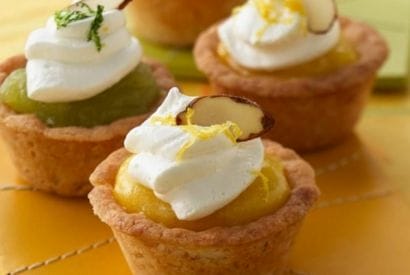 Thumbnail for Lovely Lemon Cookie Cups Called Lemon Dream Tassies