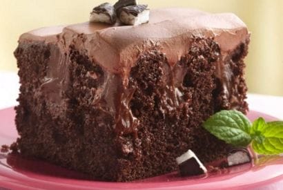 Thumbnail for A Delicious Chocolate-Peppermint Poke Cake Recipe