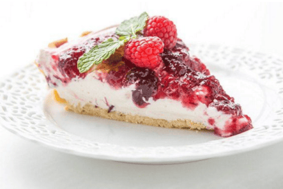 Thumbnail for Cranberry Sour Cream Pie