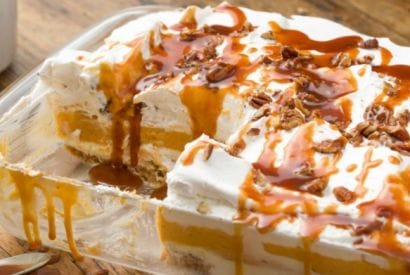 Thumbnail for Pumpkin Cheesecake Lasagna Dessert