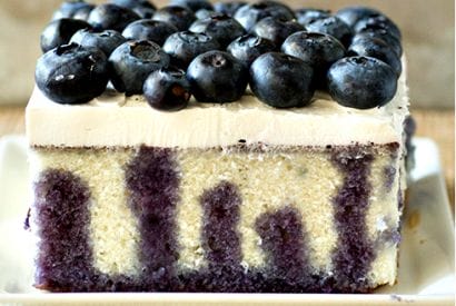 Thumbnail for A Delicious Blueberry Lemon Poke Cake