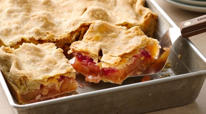Apple-Raspberry Slab Pie Great To Make For A Get Together - Afternoon ...