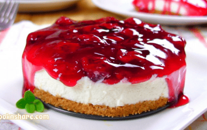 Thumbnail for A Really Easy To Make No Bake Cherry Cheesecake