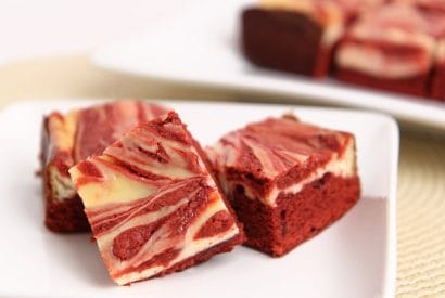 Thumbnail for Red Velvet Cheesecake Brownies Recipe
