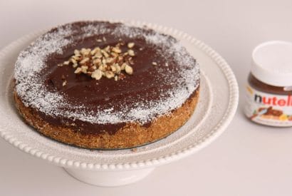 Thumbnail for A Delicious No Bake Nutella Cheesecake Recipe