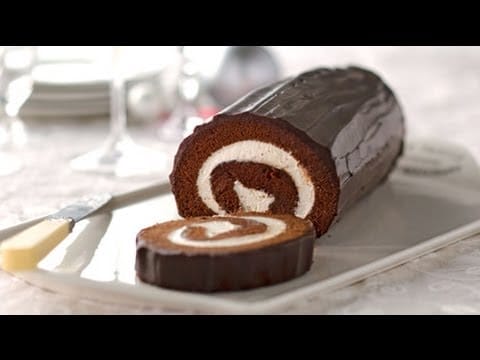 A Really Delightful Looking Chocolate Cake Roll Recipe