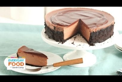 Thumbnail for A Triple Chocolate Cheesecake Recipe