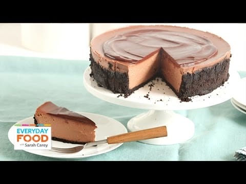 A Triple Chocolate Cheesecake Recipe