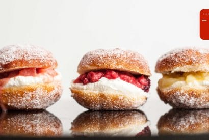 Thumbnail for A Wonderful Doughnut Recipe For These 3 Fruity Doughnut Sliders