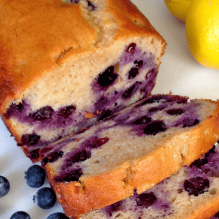 Lemon And Blueberry Bread... That Is Packed With Sweet Blueberries