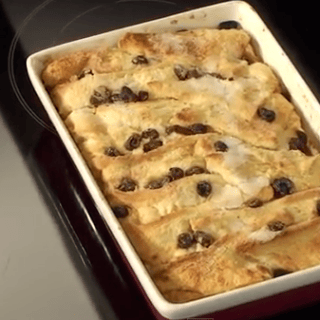A Wonderfully Britain And Irish favorite dessert ,Bread And Butter Pudding .. Great For The Family
