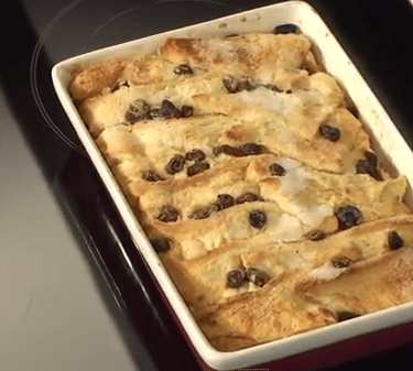 A Wonderfully Britain And Irish favorite dessert ,Bread And Butter Pudding .. Great For The Family