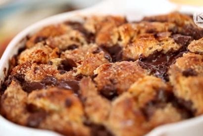 Thumbnail for Dark Chocolate Croissant Bread Pudding