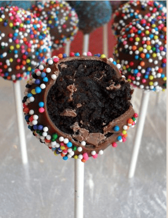 Chocolate Truffle Cake Pops .. That Would Be Great For Wedding/ Party Favours