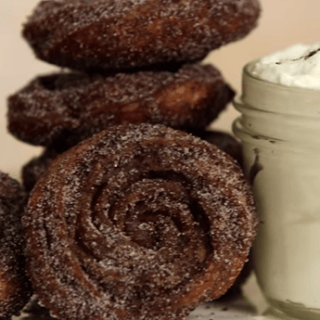Oreo Churros With A Whipped Cream Dip Great For Sharing