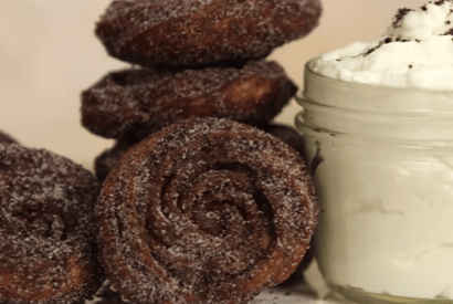 Thumbnail for Oreo Churros With A Whipped Cream Dip Great For Sharing