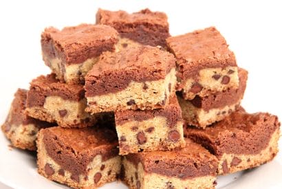 Thumbnail for Delicious Cookie Dough Brownies