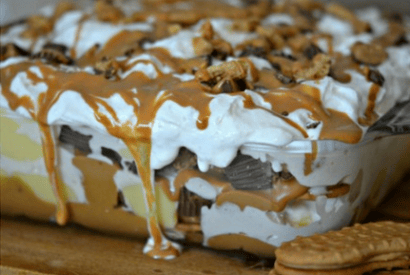 Thumbnail for A Wonderful Peanut Butter Cookie Lasagna Recipe