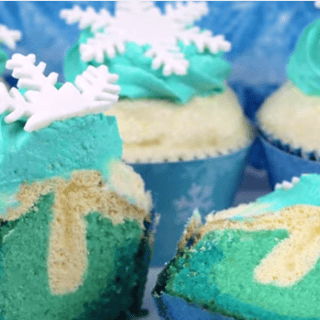 Wonderful Frozen Inspired Disney Cupcakes
