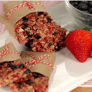 Triple-Berry Granola Bars .. A Wonderful Snack