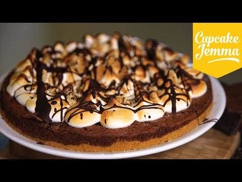 Delicious S'Mores Brownies