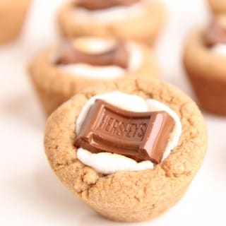 So Delicious S'Mores Cookie Cups
