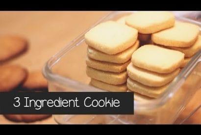 Thumbnail for How To Make 3 Ingredient Cookies in 3 Minutes
