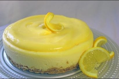 Thumbnail for How To Make This Baked Lemon Cheesecake .. Great For A party