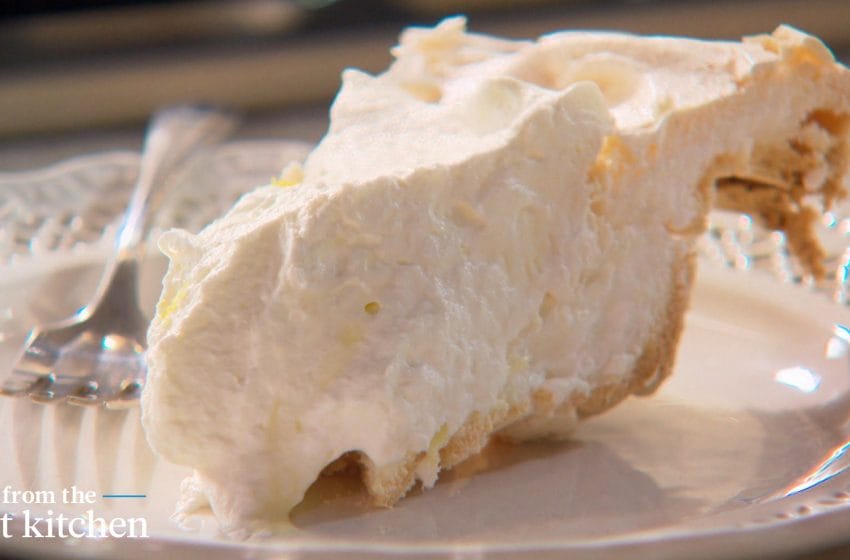 How To Make This Upside-Down Lemon Meringue Pie