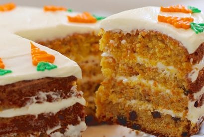 Thumbnail for A Delicious Carrot Cake For Afternoon Tea
