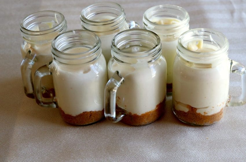 Mason Jar No Bake Cheesecake Recipe