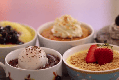 Thumbnail for 1 Minute Mug Cakes Made In A Microwave .. Including Vegan, Egg-Free & Gluten-Free Recipes