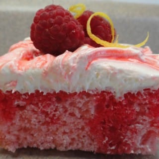 Raspberry Pink-Lemonade Poke Cake Recipe