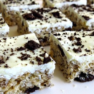 Cookies And Cream Rice Krispie Treats