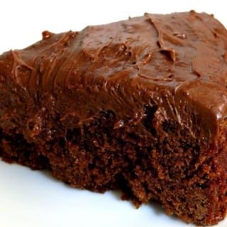 Rich Chocolate Bourbon Cake