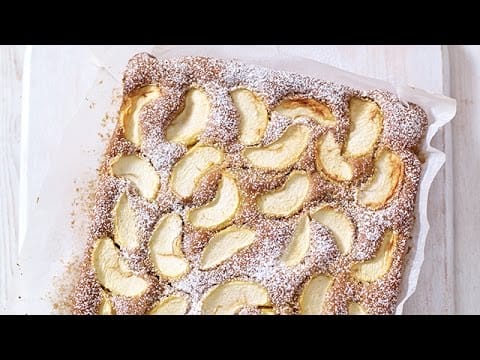 Spiced Dorset Apple Traybake Recipe
