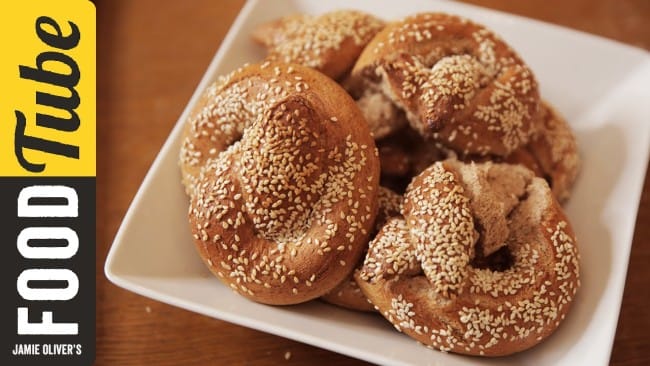 Sesame Soft Pretzel Recipe