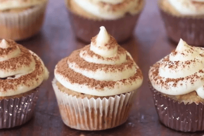 Thumbnail for Tiramisu Cupcakes Recipe.. An Italian Classic Dessert In A Cupcake